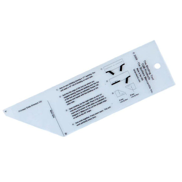 The Binding Tool Template Ruler