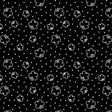 Shadow Blooms Black Butterflies & Dots 5347