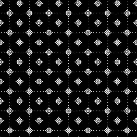 Shadow Blooms Black Diamond Grid 5351