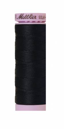 Silk-Finish 50wt Solid Cotton Thread 164yd/150M Darkest Blue