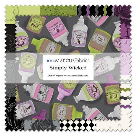 Simply Wicked 10" Squares