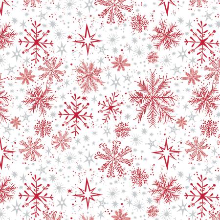 Snow Frost White/Red 806135