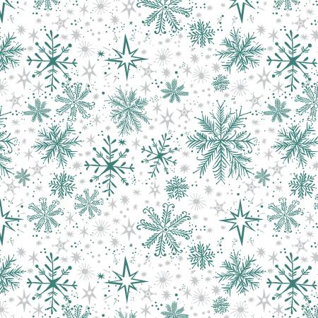 Snow Frost White/Teal 806136