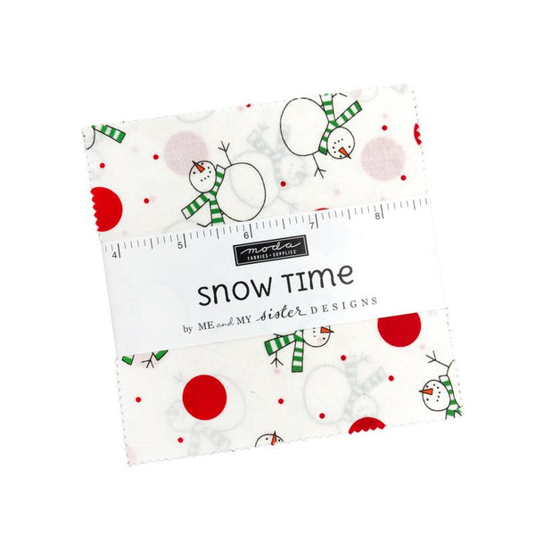 Snow Time Charm Pack Moda