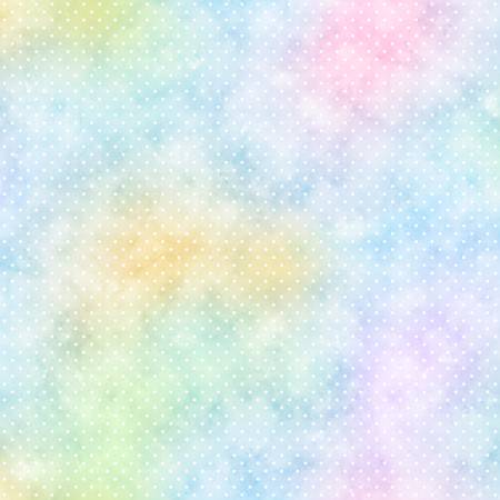 Sorbet Flannel Cloudy Multi Pin Dot 6F123