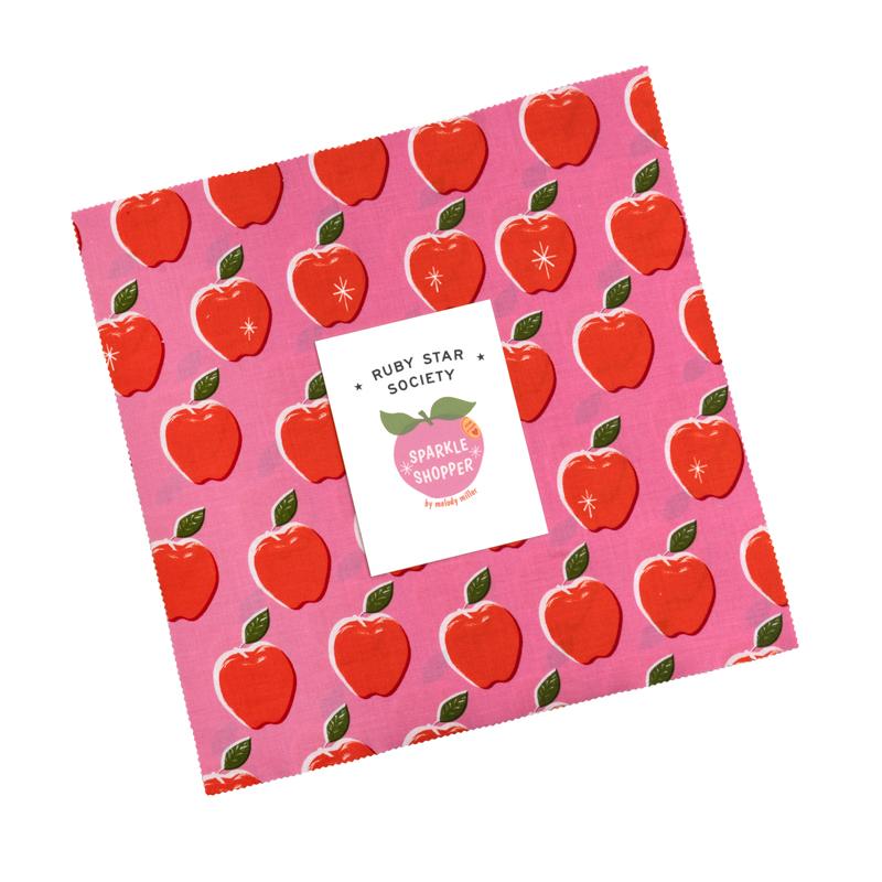 Sparkle Shopper Layer CakeÂ® RS0125LC Ruby Star Precut#1
