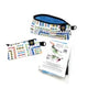 Splash Laminate Cotton Zipper Pouch Sewing Kit - Sheep