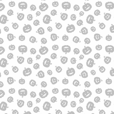 Spooky Spectacle White on White Pumpkin Toss Halloween 805111