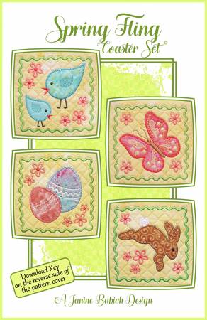 Spring Fling Coaster Set - CD