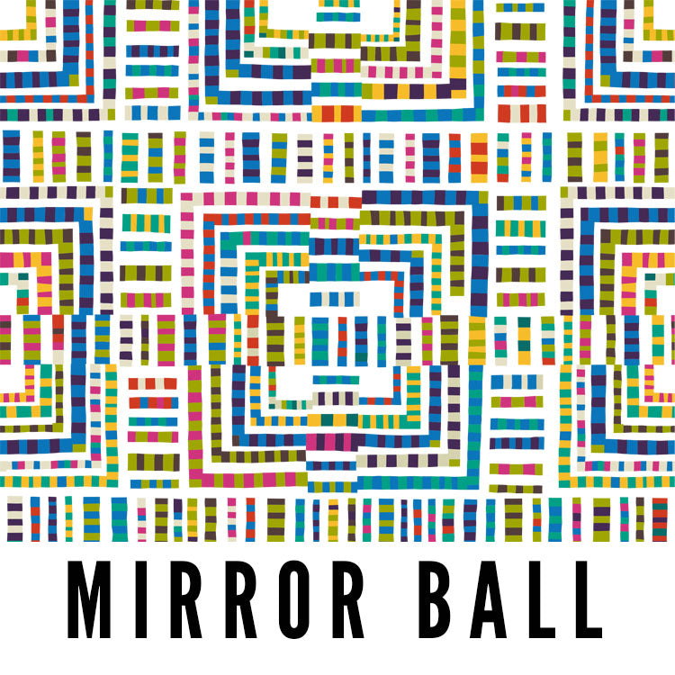 Splash Laminate Cotton Fabric  - Mirror Ball
