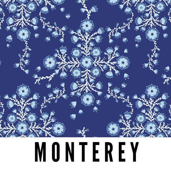 Splash Laminate Cotton Fabric 1 Yard Cut - Monterey