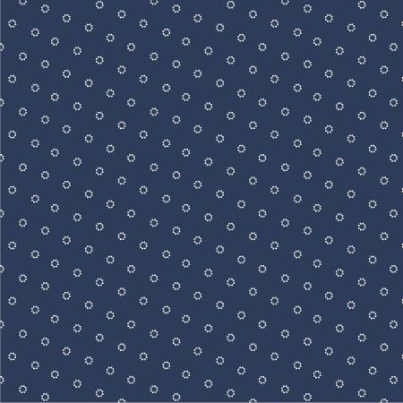 Swatch Book Navy Daisies 6464