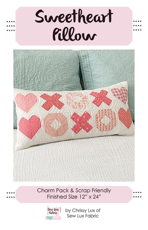 Sweetheart Pillow G* SLF 2222 Sew Lux Fabric#1