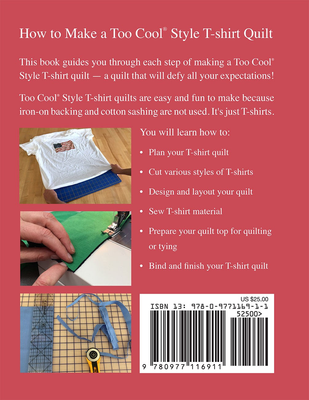 How To Make a Too Cool Style T-shirt Quilt 2