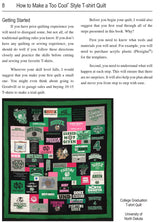 How To Make a Too Cool Style T-shirt Quilt 6