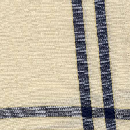 Tea Towel Provence Blue Cream with Black Strip