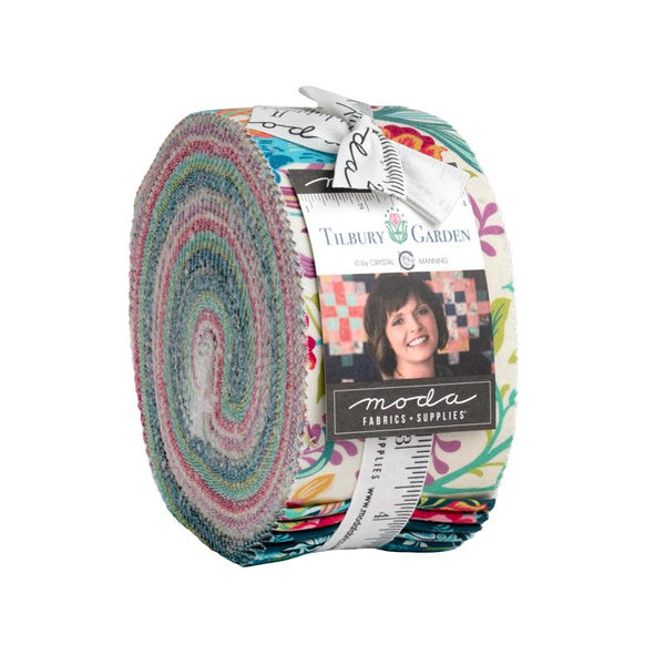 Tilbury Garden Jelly RollÂ® 11990JR Moda Precuts#1