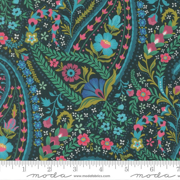 Tilbury Garden Prussian Blue 11992 19 Moda #1