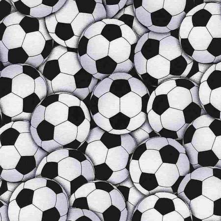 White Packed Soccer Balls 5681