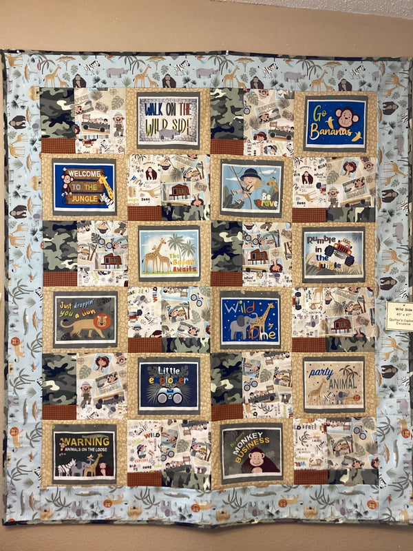 Wild Side Baby Quilt Pattern
