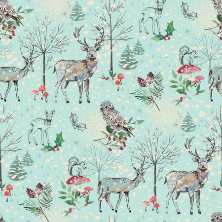 Winter Haven Winter's Tale Light Turquoise 806152