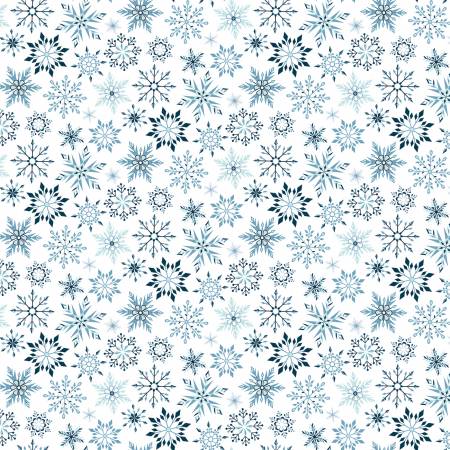 Winter Magic Snowflakes White 805163