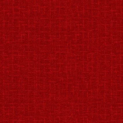 Woolies Flannel Dark Red Crosshatch 5F134