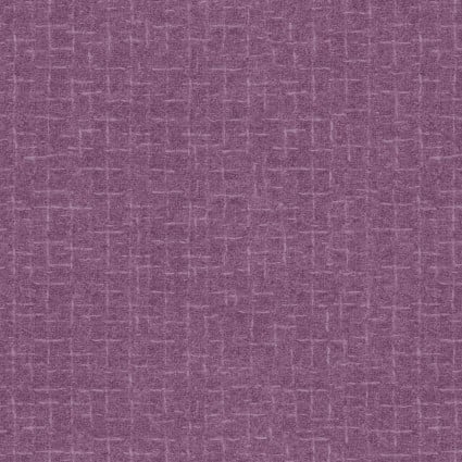 Woolies Flannel Orchid Crosshatch 5F124