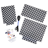 Laminated Cotton Cinch Bag Sewing Kit - Runaway Bunnies