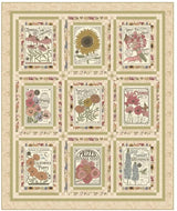 Sowing the Seeds of Love My Secret Garden Quilt Kit
