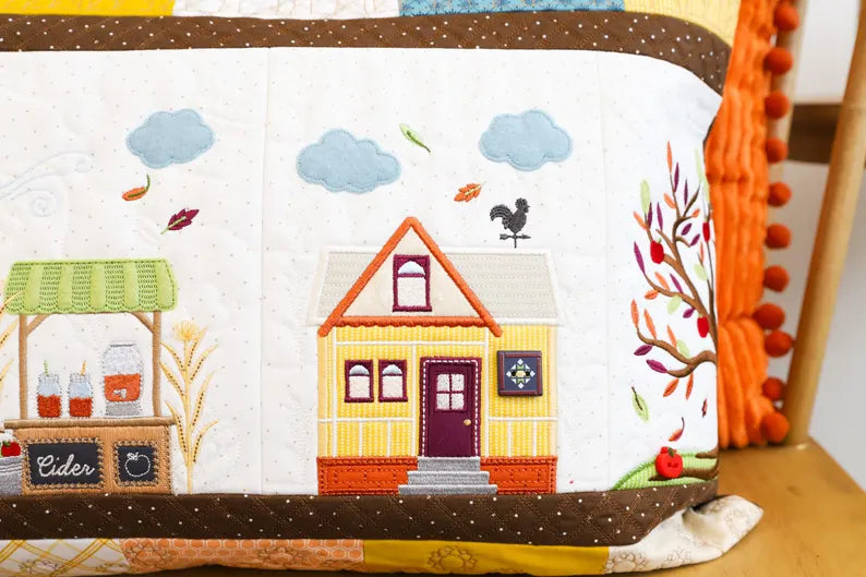 Kimberbell Autumn Acres Bench Pillow Pattern