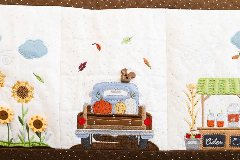 Kimberbell Autumn Acres Bench Pillow Pattern