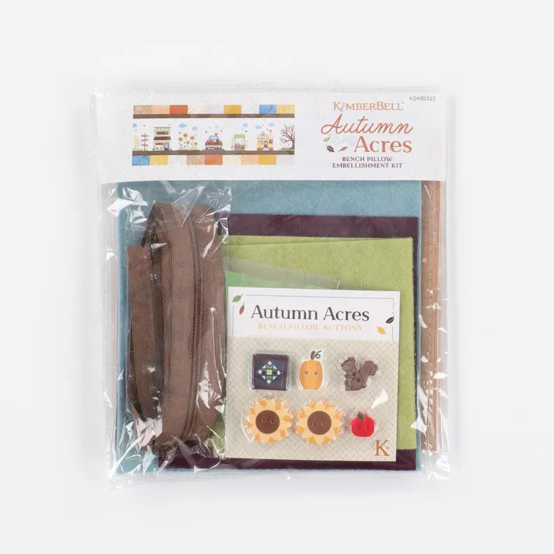 Kimberbell Autumn Acres Bench Pillow Bundle