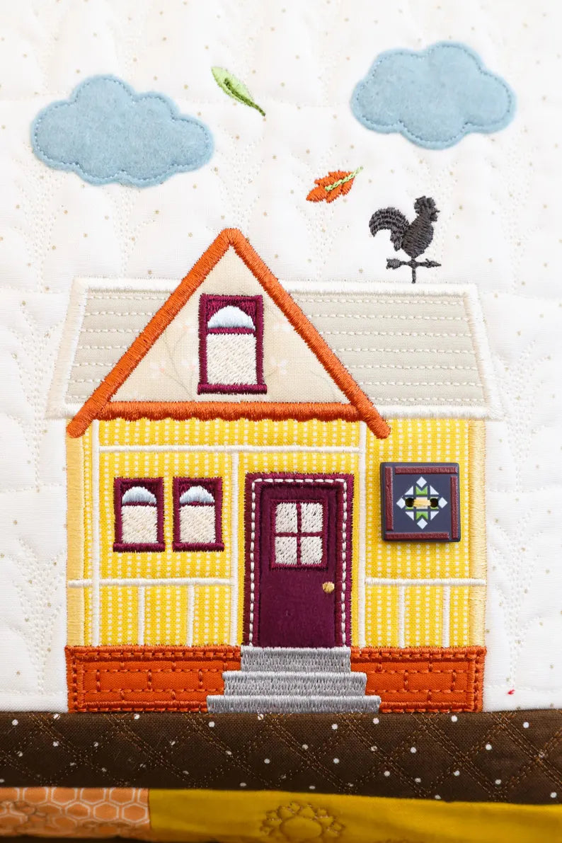 Kimberbell Autumn Acres Bench Pillow Pattern